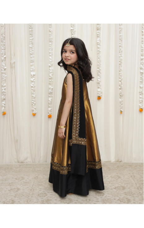 Golden Anarkali